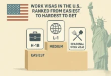 Work Visas in the US: Ranked From Easiest to Hardest to Get